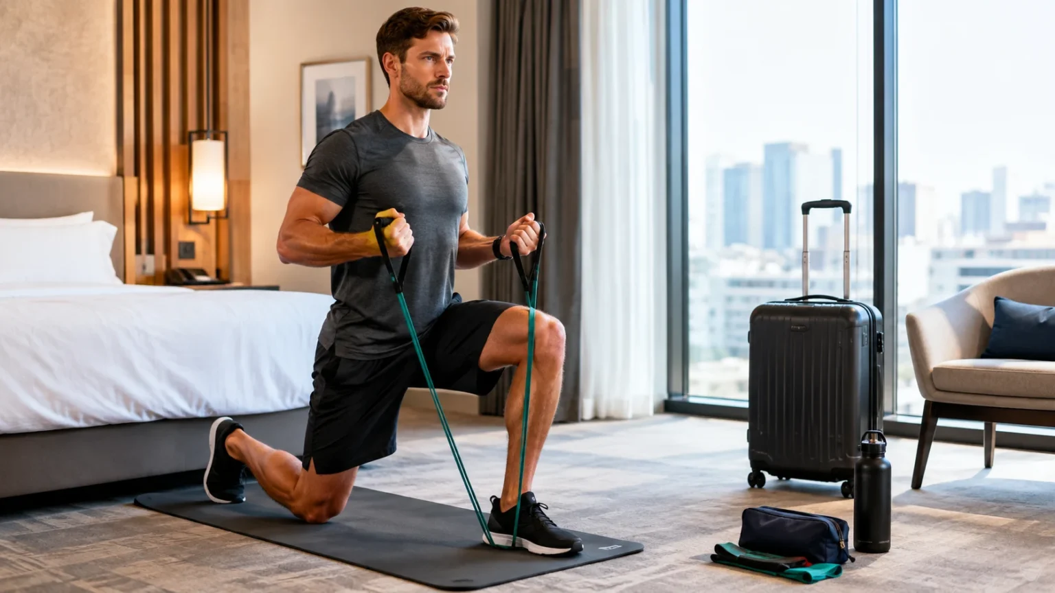 Best Travel Exercises Portable Enough for Any Trip