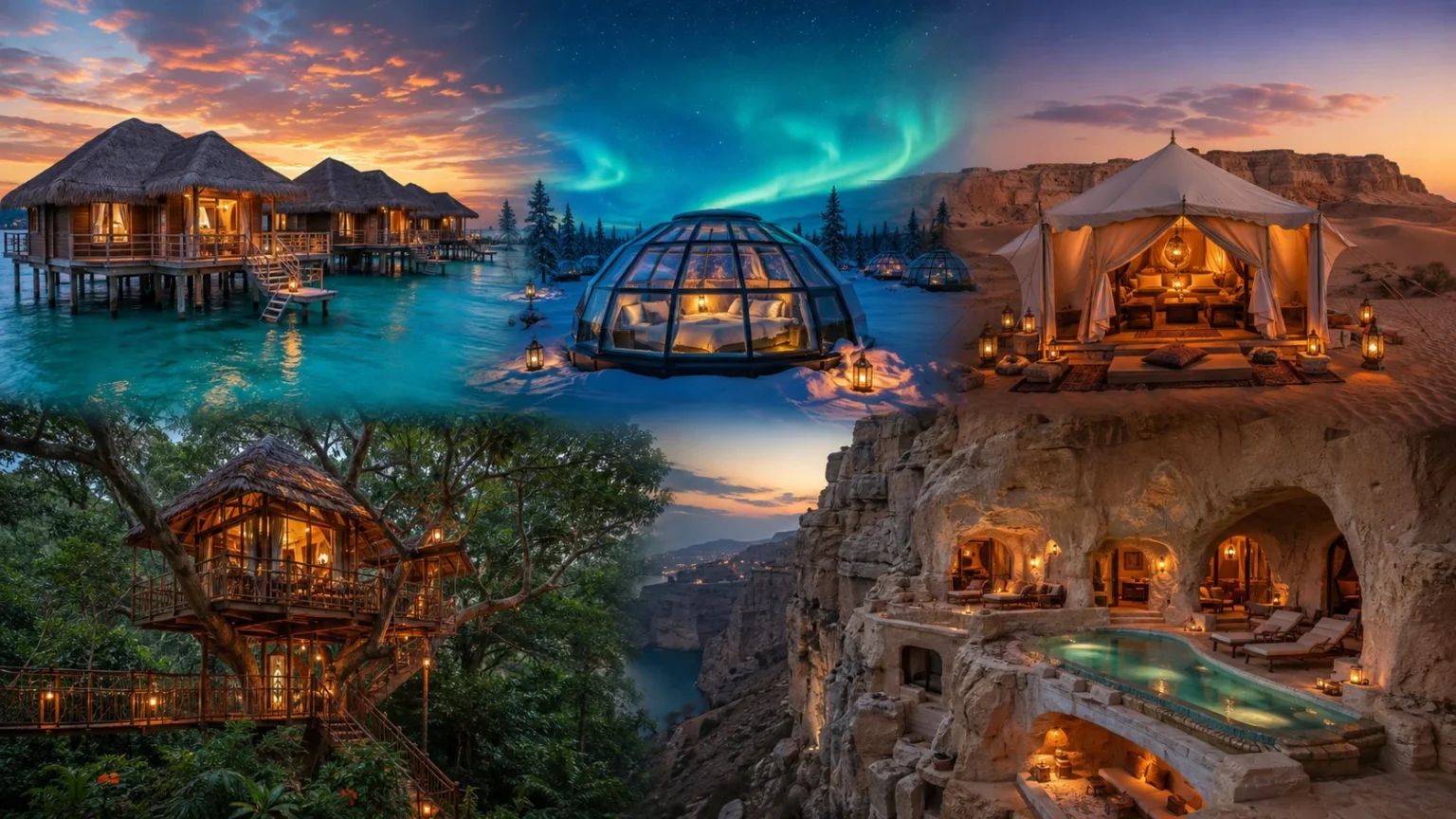 Best Unique Places to Stay Around the World