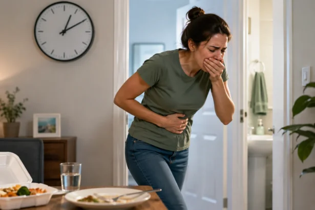 How Soon After Food Poisoning Do You Vomit