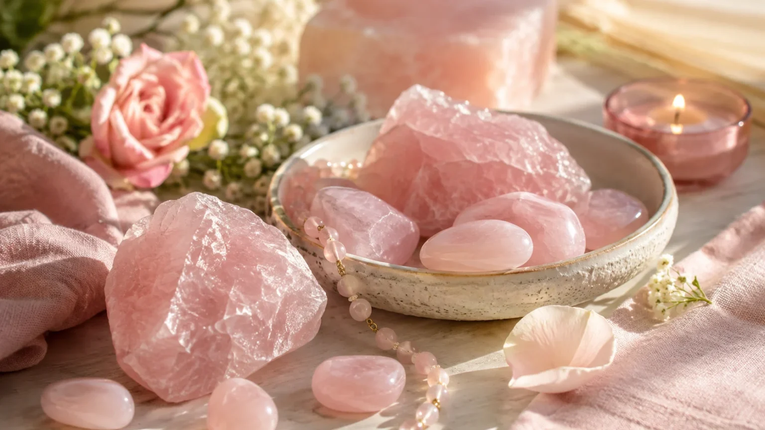 Rose Quartz Meaning, Benefits, Uses & Healing Properties