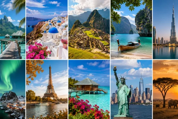 Top 10 Dream Vacation Destinations