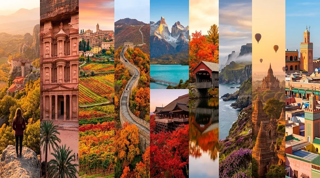 10 Best Places to visit in October