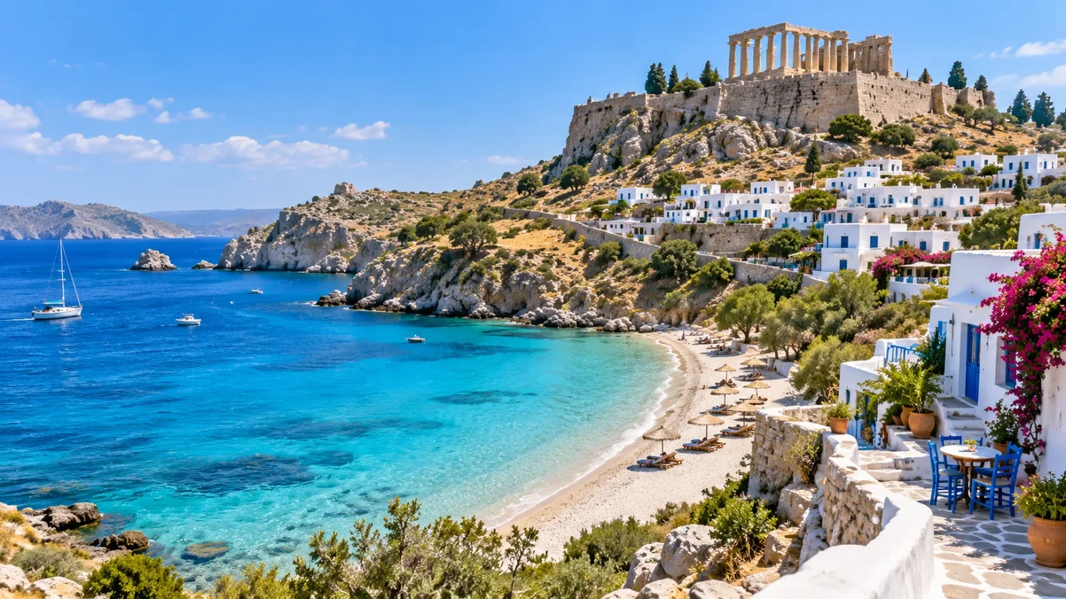 Best Places to Visit in Greece for Beaches and History